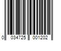 Barcode Image for UPC code 0034725001202