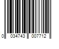 Barcode Image for UPC code 0034743007712