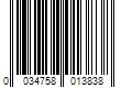 Barcode Image for UPC code 0034758013838