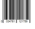 Barcode Image for UPC code 0034761121759