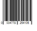 Barcode Image for UPC code 0034778254105