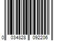 Barcode Image for UPC code 0034828092206