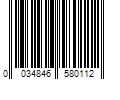 Barcode Image for UPC code 0034846580112