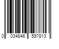 Barcode Image for UPC code 0034846597813