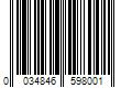 Barcode Image for UPC code 0034846598001