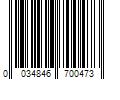 Barcode Image for UPC code 0034846700473