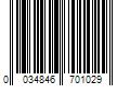 Barcode Image for UPC code 0034846701029