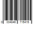 Barcode Image for UPC code 0034846715415