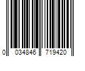 Barcode Image for UPC code 0034846719420