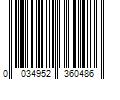 Barcode Image for UPC code 0034952360486