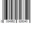 Barcode Image for UPC code 0034952826340