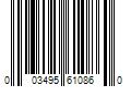 Barcode Image for UPC code 003495610860