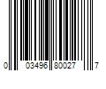 Barcode Image for UPC code 003496800277