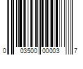 Barcode Image for UPC code 003500000037