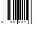 Barcode Image for UPC code 003500000327