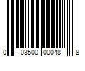 Barcode Image for UPC code 003500000488