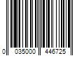 Barcode Image for UPC code 0035000446725