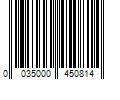 Barcode Image for UPC code 0035000450814