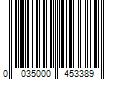 Barcode Image for UPC code 0035000453389