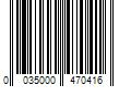 Barcode Image for UPC code 0035000470416