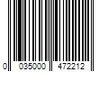 Barcode Image for UPC code 0035000472212