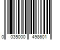 Barcode Image for UPC code 0035000498601