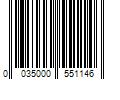 Barcode Image for UPC code 0035000551146