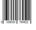 Barcode Image for UPC code 0035000764522