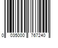 Barcode Image for UPC code 0035000767240