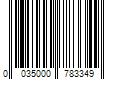 Barcode Image for UPC code 0035000783349