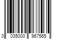 Barcode Image for UPC code 0035000967565