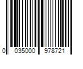 Barcode Image for UPC code 0035000978721