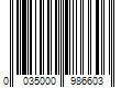 Barcode Image for UPC code 0035000986603