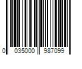 Barcode Image for UPC code 0035000987099