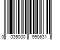 Barcode Image for UPC code 0035000990631