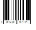 Barcode Image for UPC code 0035000991829