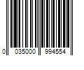 Barcode Image for UPC code 0035000994554