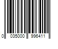 Barcode Image for UPC code 0035000996411