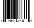 Barcode Image for UPC code 003501244355