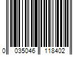 Barcode Image for UPC code 0035046118402