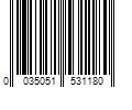 Barcode Image for UPC code 0035051531180