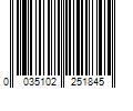 Barcode Image for UPC code 0035102251845