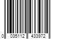 Barcode Image for UPC code 0035112433972