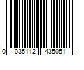 Barcode Image for UPC code 0035112435051