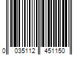 Barcode Image for UPC code 0035112451150