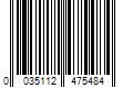 Barcode Image for UPC code 0035112475484