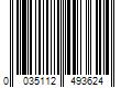 Barcode Image for UPC code 0035112493624