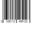 Barcode Image for UPC code 0035112495123