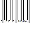 Barcode Image for UPC code 0035112810414