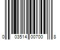 Barcode Image for UPC code 003514007008